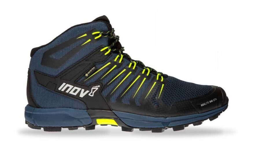 Inov-8 Roclite G 345 Gtx Mens Hiking Boots Navy/Yellow Australia (LFKEOH491)